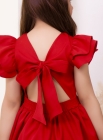 Vestido LUXO Midi Vermelho (forma grande)