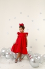 Vestido Isabella Vermelho Luxo (Premium)