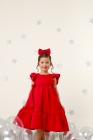 Vestido Isabella Vermelho Luxo (Premium)