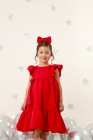 Vestido Isabella Vermelho Luxo (Premium)