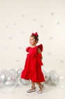 Vestido Isabella Vermelho Luxo (Premium)