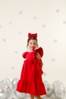 Vestido Isabella Vermelho Luxo (Premium)