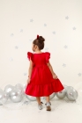 Vestido Isabella Vermelho Luxo (Premium)