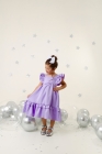 Vestido LUXO Lavanda (Premium)