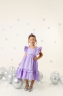 Vestido LUXO Lavanda (Premium)