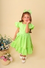 Vestido Luxo Sianinha Verde (Premium)