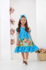 Vestido Princesinha Azul (Coleção Premium)