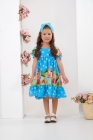 Vestido Princesinha Azul (Coleção Premium)