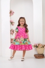 Vestido Princesinha Rosa (Coleção Premium)