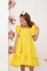 Vestido LUXO Amarelo (Premium)