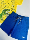 Conjunto Dinossauro Amarelo