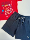 Conjunto Video Game Vermelho