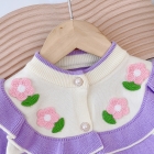 Conjunto Lavanda Tricot Florzinha (Premium) (NA)