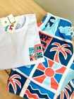 Conjunto Branco Surf Juvenil