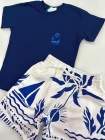 Conjunto Azul Praia Juvenil