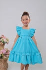 Vestido LUXO Azul (Premium)