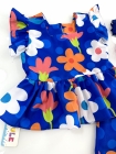 Conjunto Eloá Floral Azul