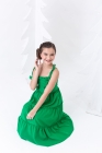 Vestido Midi Alça Verde