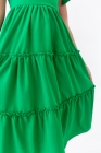 Vestido Midi Alça Verde