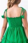 Vestido Midi Alça Verde