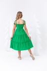 Vestido Midi Alça Verde