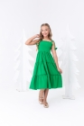 Vestido Midi Alça Verde