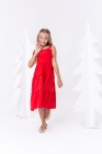 Vestido Midi Alça Vermelho