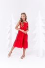 Vestido Midi Alça Vermelho