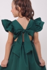 Vestido LUXO Midi Verde (forma grande)