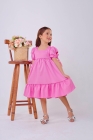 Vestido Luxo Bia Rosa Bebê (Premium)