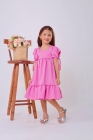 Vestido Luxo Bia Rosa Bebê (Premium)