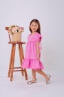 Vestido Luxo Bia Rosa Bebê (Premium)