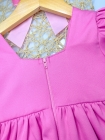 Vestido Luxo Bia Rosa Bebê (Premium)