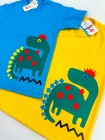 Camisa Dino Azul (100% Algodão Premium)