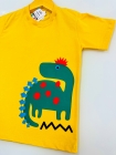 Camisa Dino Amarelo (100% Algodão Premium)