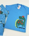 Camisa Dino Azul (100% Algodão Premium)