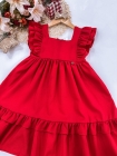 Vestido LUXO Vermelho (Premium)