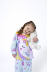 Pijama Manga Longa Unicornio