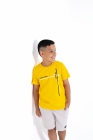 Camisa Juvenil Amarela (Premium 100% Algodão)