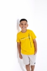 Camisa Juvenil Amarela (Premium 100% Algodão)