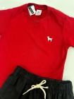 Conjunto Linho Mauricinho Vermelho