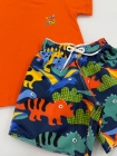 Conjunto Laranja Dino