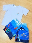 Conjunto Azul Fundo do Mar