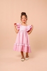 Vestido LUXO Rosa Bebe (Premium)