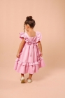 Vestido LUXO Rosa Bebe (Premium)