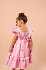 Vestido LUXO Rosa Bebe (Premium)