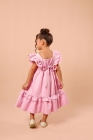 Vestido LUXO Rosa Bebe (Premium)