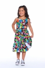 Vestido Amora Lúdico Preto