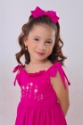 Vestido Lunna Bordado Pink