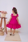 Vestido Lunna Bordado Pink